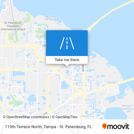 Mapa de 119th Terrace North