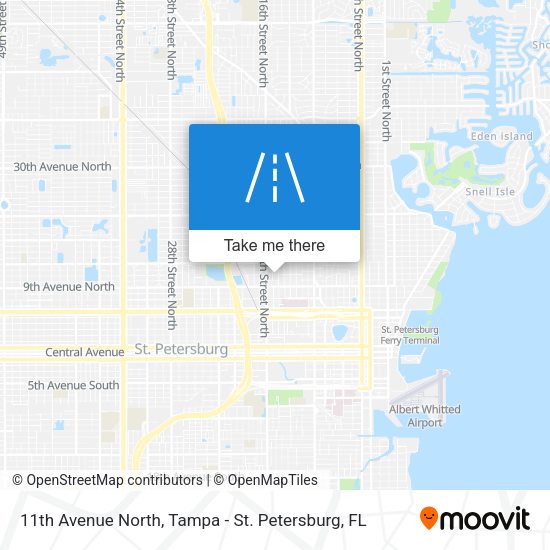 Mapa de 11th Avenue North
