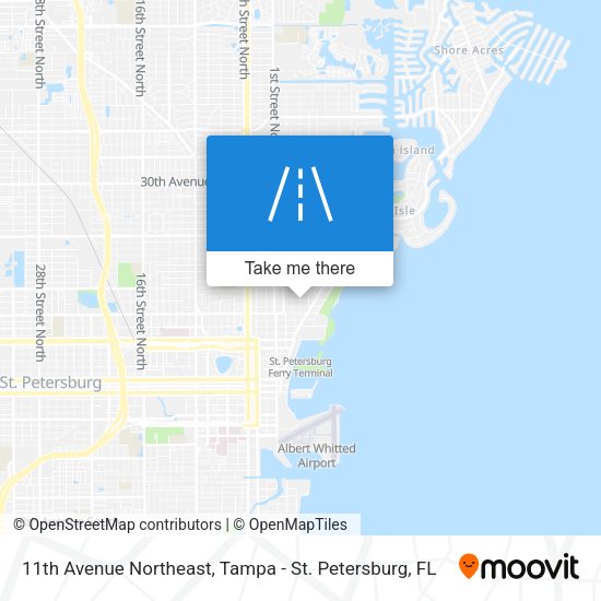 Mapa de 11th Avenue Northeast