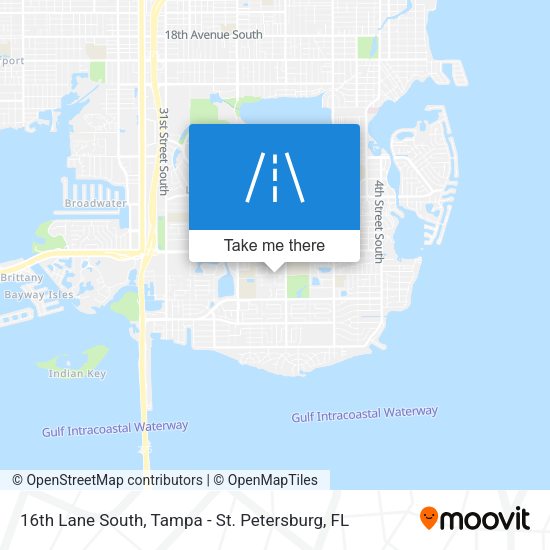 Mapa de 16th Lane South
