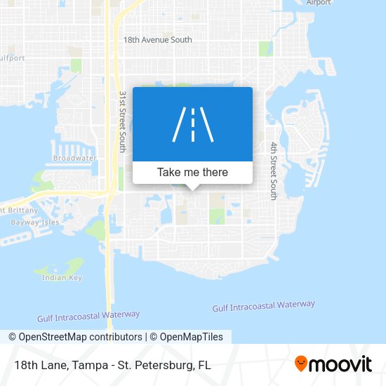 Mapa de 18th Lane