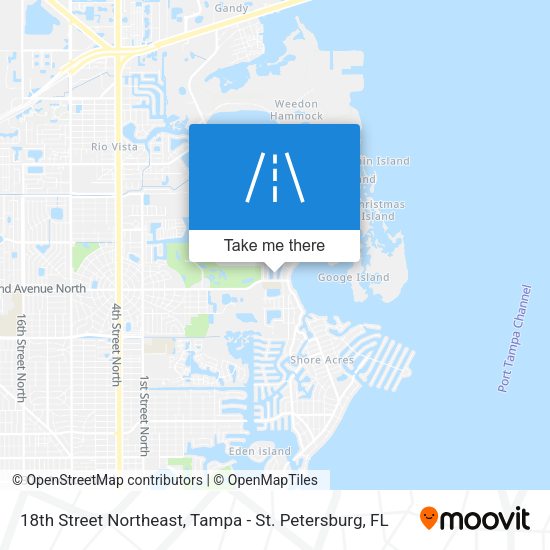 18th Street Northeast map