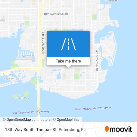 Mapa de 18th Way South