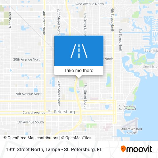 Mapa de 19th Street North