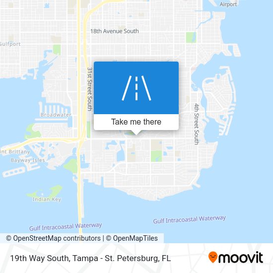 Mapa de 19th Way South