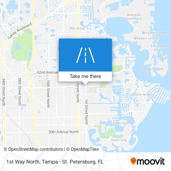 Mapa de 1st Way North