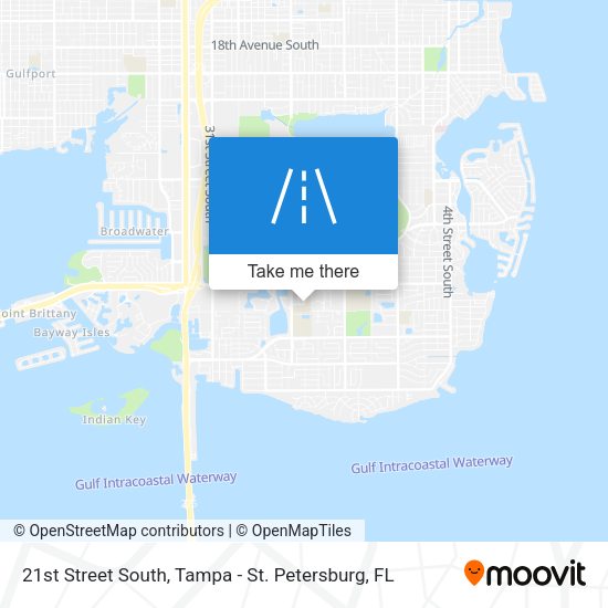 Mapa de 21st Street South
