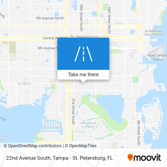 Mapa de 22nd Avenue South