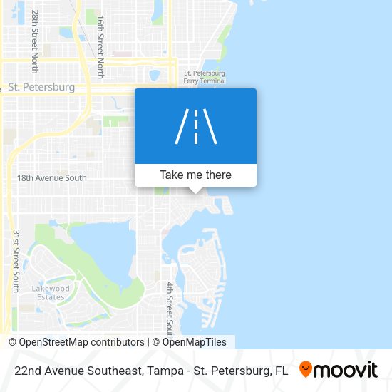 22nd Avenue Southeast map