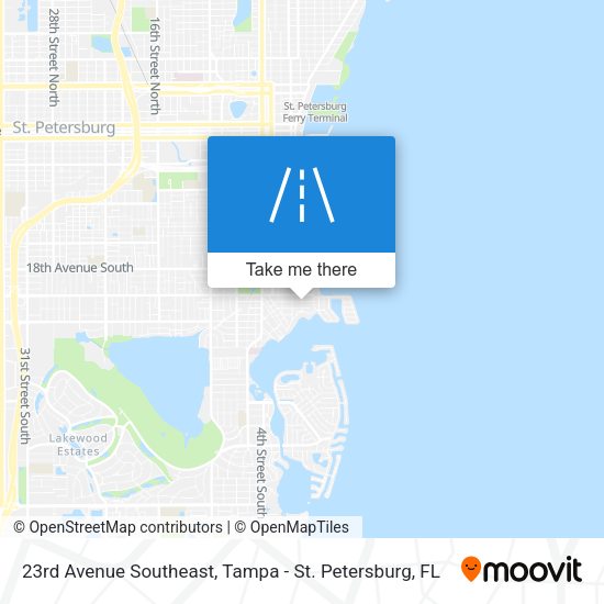 23rd Avenue Southeast map