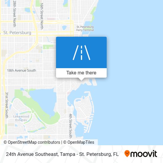 Mapa de 24th Avenue Southeast