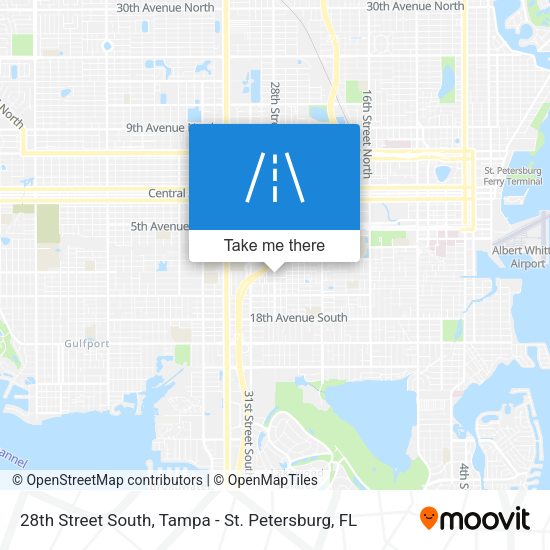 Mapa de 28th Street South