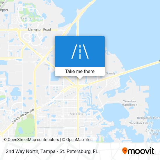 2nd Way North map