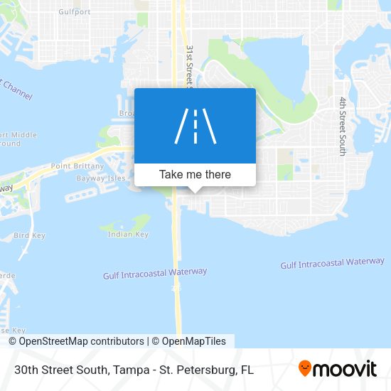 Mapa de 30th Street South
