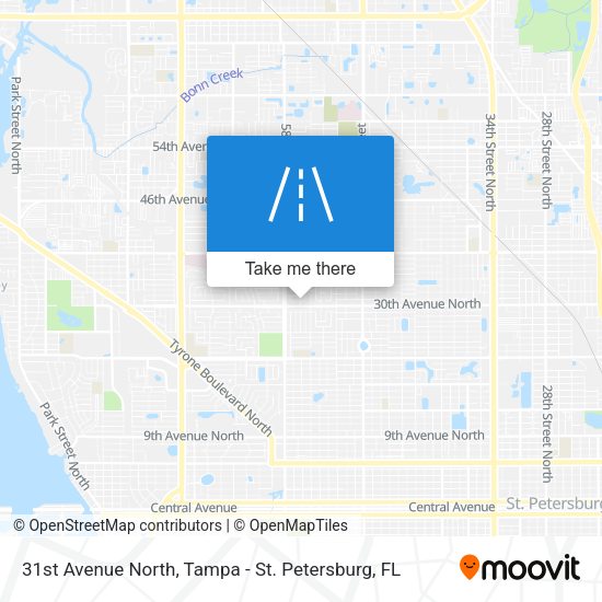Mapa de 31st Avenue North