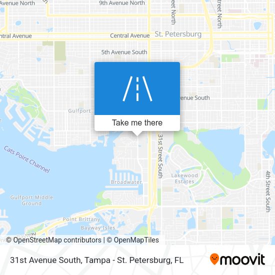 Mapa de 31st Avenue South