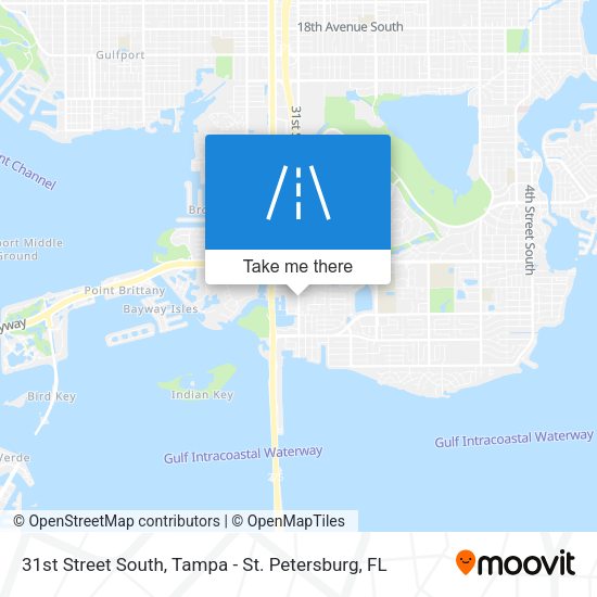 Mapa de 31st Street South