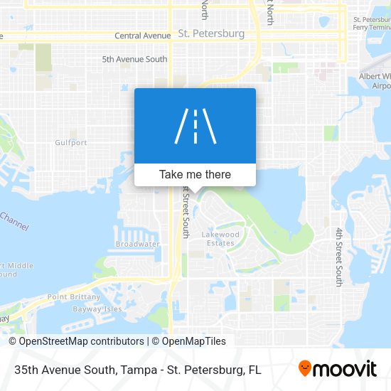 Mapa de 35th Avenue South