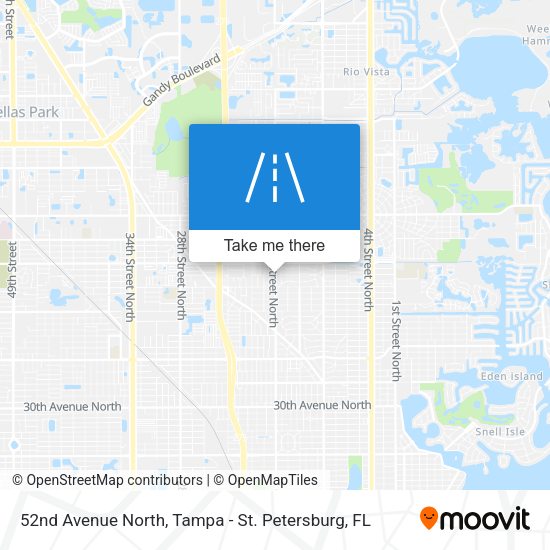 Mapa de 52nd Avenue North
