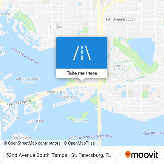 Mapa de 52nd Avenue South