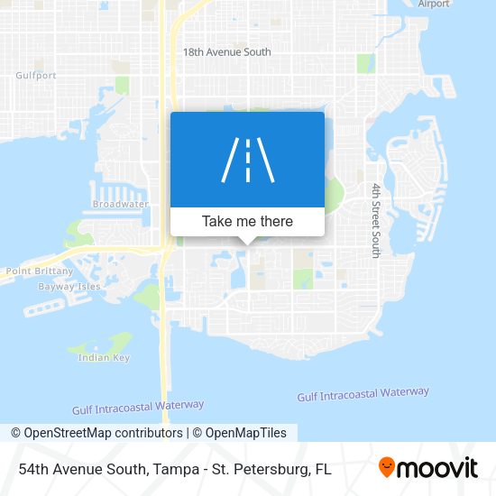 Mapa de 54th Avenue South