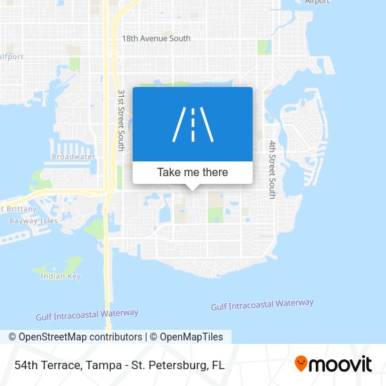 54th Terrace map