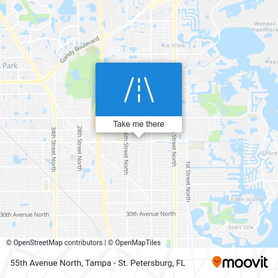 Mapa de 55th Avenue North