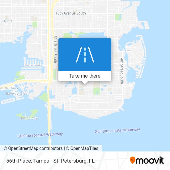 Mapa de 56th Place