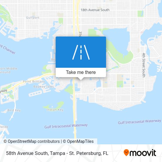 Mapa de 58th Avenue South
