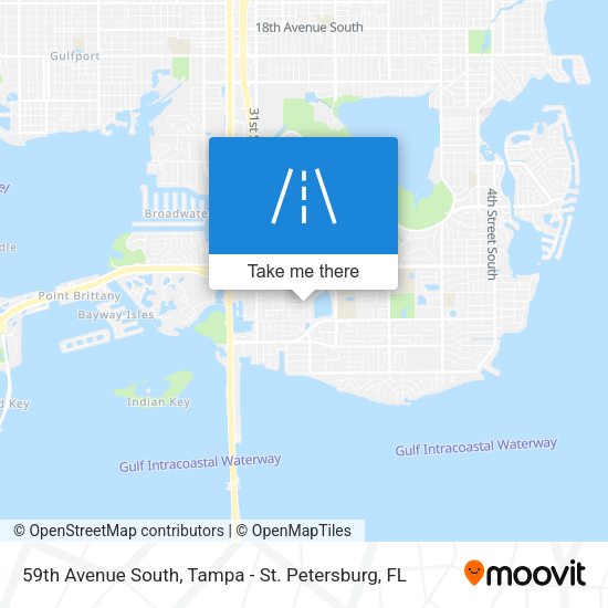 59th Avenue South map