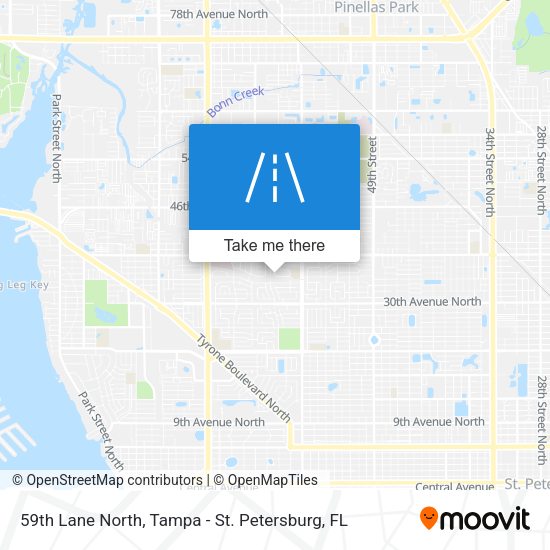 Mapa de 59th Lane North