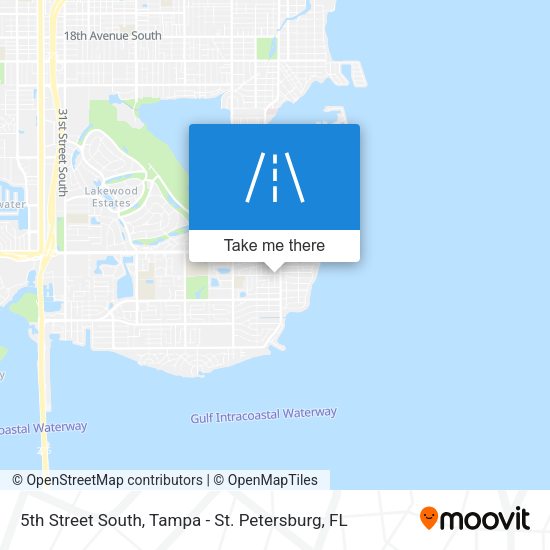 5th Street South map