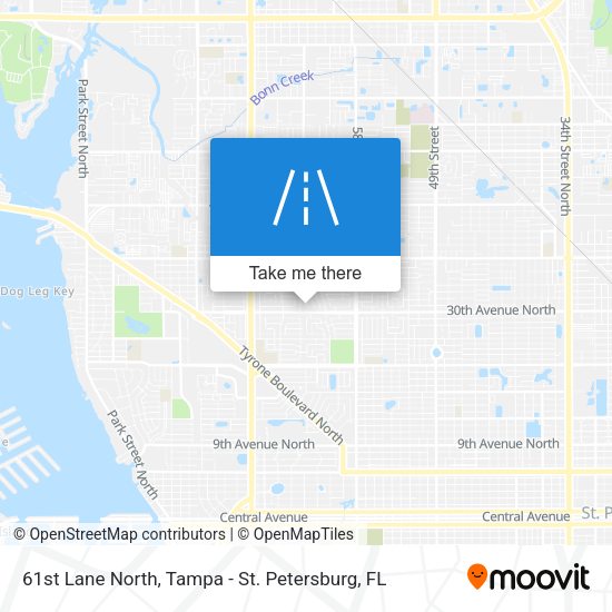 Mapa de 61st Lane North