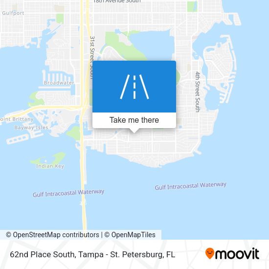 Mapa de 62nd Place South