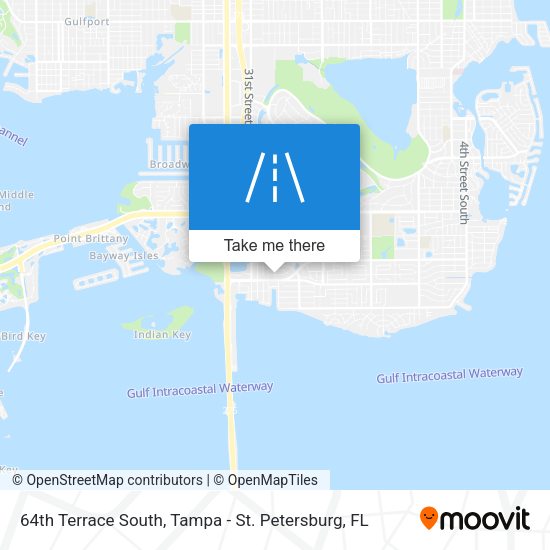 Mapa de 64th Terrace South