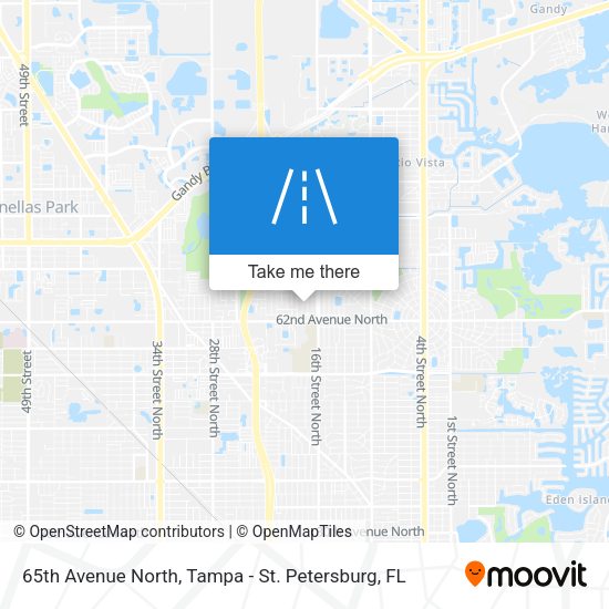 Mapa de 65th Avenue North