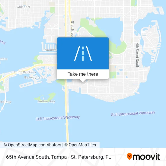 Mapa de 65th Avenue South