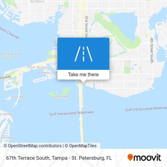Mapa de 67th Terrace South
