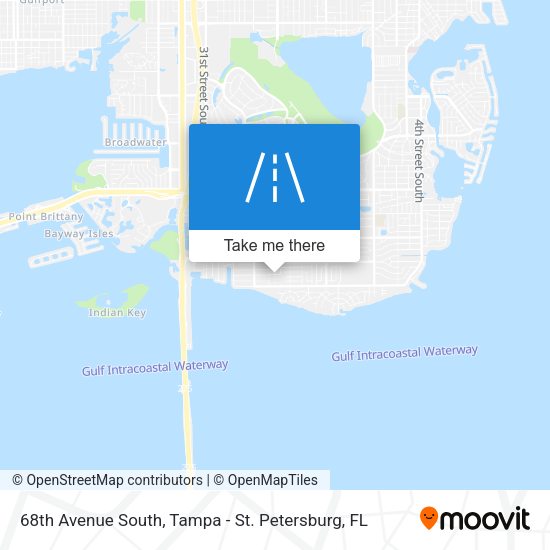 Mapa de 68th Avenue South