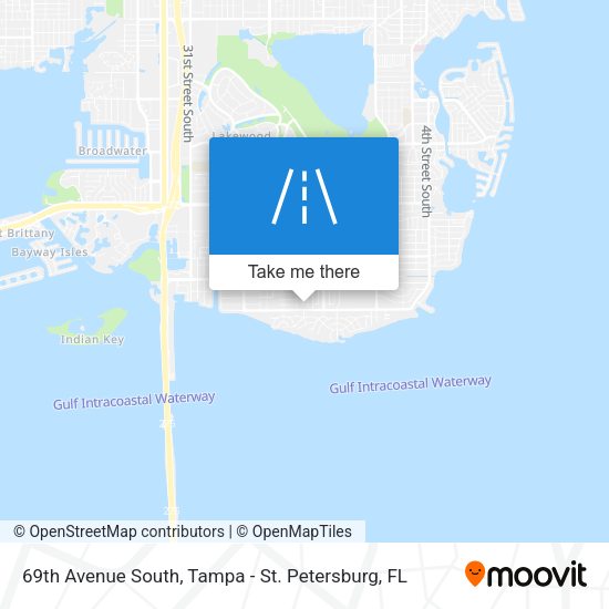 Mapa de 69th Avenue South