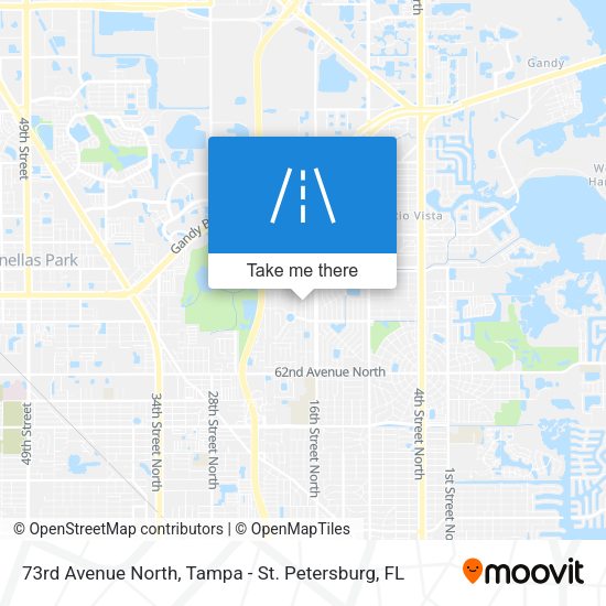 Mapa de 73rd Avenue North