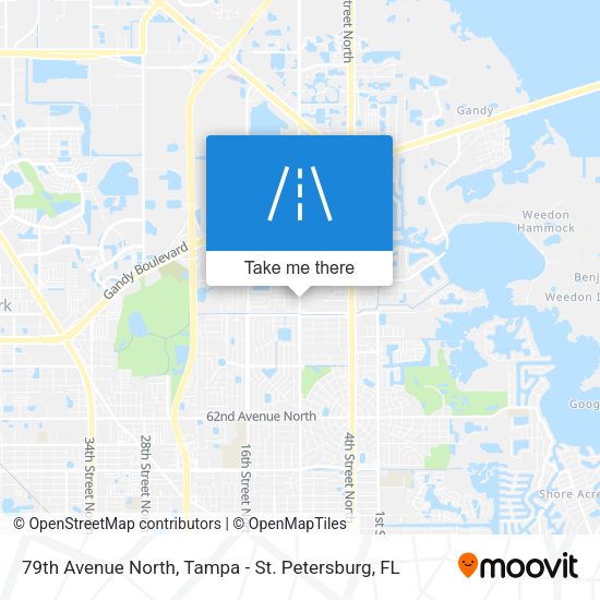 79th Avenue North map