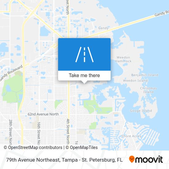 79th Avenue Northeast map