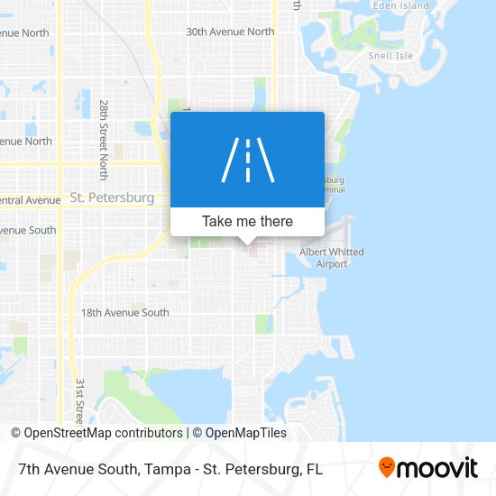 7th Avenue South map