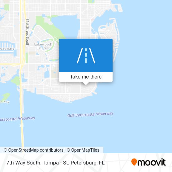 7th Way South map