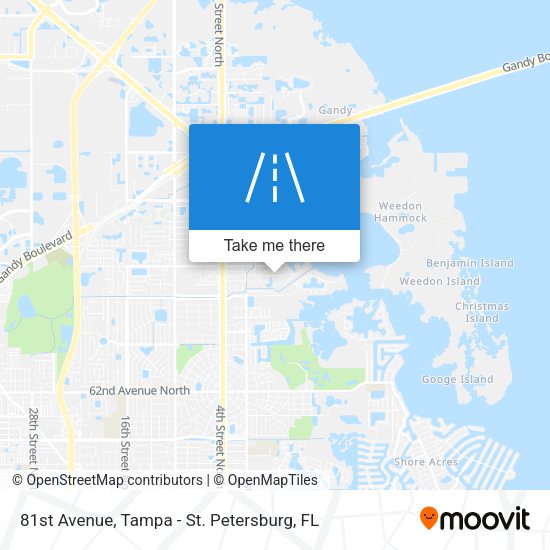 Mapa de 81st Avenue