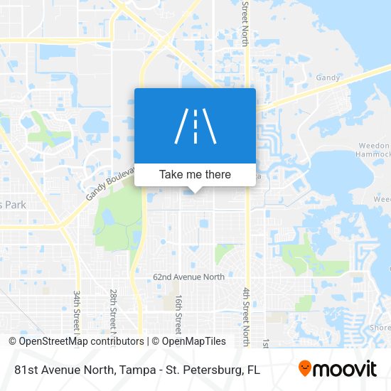 Mapa de 81st Avenue North