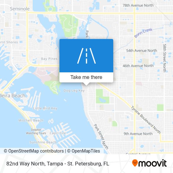 Mapa de 82nd Way North