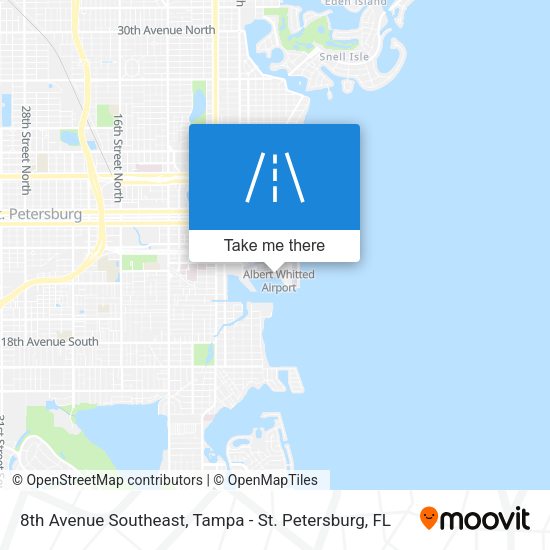 8th Avenue Southeast map