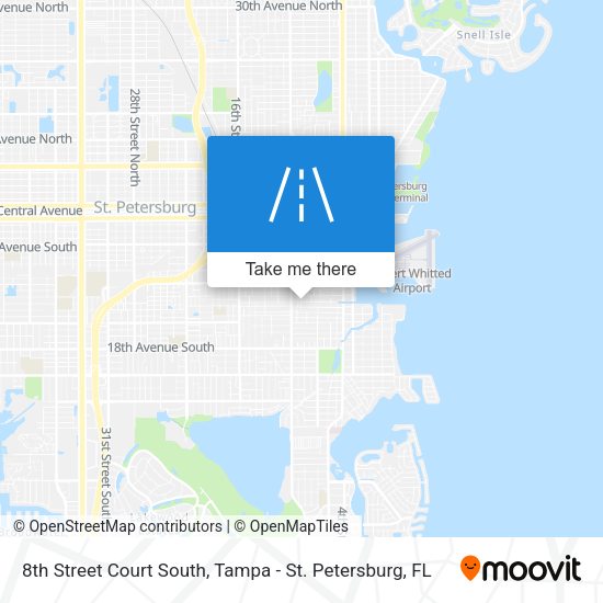 Mapa de 8th Street Court South